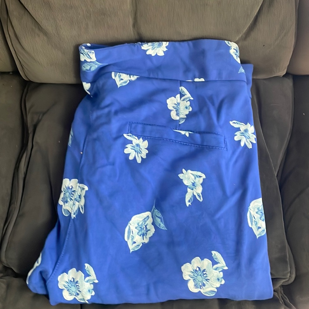 Betabrand Water Lily cigarette pants